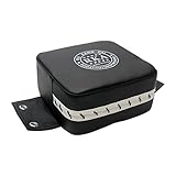 Laluky Wand-Boxkissen, quadratischer Boxsack, tragbares Ziel-Trainingspad, Wand-Sandsack, Trainingsschutz, Zubehör für Muay Thai/Kickboxen/Kampfsport/Karate (schwarz)
