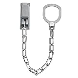 Maximex Türgriff-Kette abschließbar, kein Anbohren notwendig, optimaler Schutz für Haushund Eingangstüren, einfachste Anwendung, auch für Metallkunde Glastüren geeignet