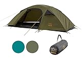 Grand Canyon APEX 1 - Kuppelzelt für 1-2 Personen | Ultra-leicht, wasserdicht, kleines Packmaß | Zelt für Trekking, Camping, Outdoor | Capulet Olive (Grün)