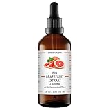 BIO Grapefruit-Extrakt 2.400 mg mit Bioflavonoiden 29 mg Nahrungsergänzungsmittel