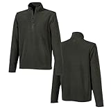 Härkila Damen Fleecepullover, Troyer, Ideal für alle Outdoor-Aktivitäten und zum Wandern, XXL, Farbe: Shadow Brown