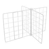 KOMBIUDA 1 Satz Verstellbare Kühlschrank Organizer Trennwände Eisengewebe für Gefrierschrank und Platzsparendes Design Einfache Installation Flexibel Anpassbar für Verschiedene