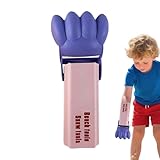 Yaztauho Handlicher Sandbagger - Tragbarer Strandsandkasten Bagger - Sandgreifarm Spielzeug Für Draußenspiel Trainiert Griffkraft Echter Schneegreifer Für Kinder 3-12 Jahre