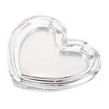 NOLITOY Kasten Love Rouge-palette Pulverbehälter Aus Kunststoff Leerer Pulverbehälter Leere Lippenstiftpalette Leere Palette Für Make-up Aluminium Transparent