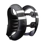 Gewichtsweste für Damen – Gewichtsweste zum Gehen mit reflektierenden Streifen, D-Ausrüstung für Übungen verstellbar, für Muskelaufbau, Krafttraining, Jogging, Laufen, Outdoor