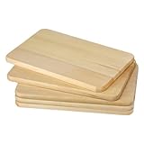5x Frühstücksbrettchen Holz Holzbrettchen Schneidebrett Frühstücksbrett Brett