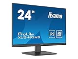 iiyama Prolite XU2493HS-B5 60,5cm 23,8 Zoll IPS LED-Monitor Full-HD HDMI DP schwarz