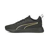 PUMA Damen Flyer Flex Wn's Laufschuh, Puma Black Puma Team Gold, 38 EU