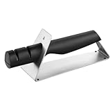 WMF Gourmet Messerschärfer Keramikscheiben, Messerschleifer 2 Stufen, Vor- und Nachschleifen, sichere Handhabung