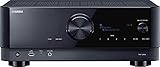 Yamaha AV-Receiver RX-V6A schwarz – Netzwerk-Receiver mit Dolby Atmos Height Virtualizer, Gaming spezifischen Funktionen und Voice Control Systemen – Allround-Talent mit 7.2 Kanälen