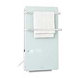 Klarstein Infrarotheizung, Infrarot Flachheizkörper für Bad und Innenraum, mit Thermostat, Heizung zur Wandmontage, Heater CO2-Frei, Touch-Control, IPX4 Heizgeräte, 2000 W