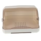 Yardwe Wasserflaschen Organizer mit Deckel Eleganter Trockenständer für Babyflaschen und Tassen Multifunktionaler Aufbewahrungshalter für Küchenanrichte und Platzsparend