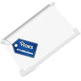 VIOKS Einlegeboden Kühlschrank 477x305mm Ersatz für AEG 225153106/3 Kühlschrank Glasplatte - Kühlschrаnk Regal Innen Glasboden Glasscheibe mit Halteleiste Vorne und Hinten