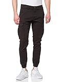 JACK & JONES Herren JPSTMARCO JJJOE Cuffed AKM Jeans, Black, 36/34