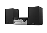 Philips M4205/12 Micro HiFi System Kompaktanlage mit Bluetooth | Mini-Stereoanlage | 60 W RMS | CD, MP3-CD, USB, FM | Bass-Reflex-Lautsprecher | USB-Anschluss zum Aufladen