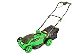 Green Tools Akku Rasenmäher 36V mit Mulchfunktion - Schnittbreite 38cm - Brushless-Motor - 36L Fangsack - 5 Schnitthöhen - komfortable Arbeitshaltung (Inklusive Doppelladegerät u& 2X 4.0Ah Akku)