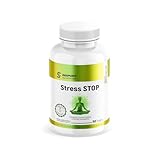 INSPORT Nutrition - Stress STOP - L-Tryptophan + 5 Pflanzenextrakte + Mineralien und Vitamine - 90 vegane Kapseln - Beruhigung & Stressabbau - 45 Portionen