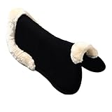 Haofy Reitsattelunterlage, Stoßdämpfende und Feuchtigkeitsableitende Pferdematte für Reiten, Springen, Cross Country und Training