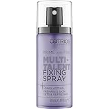 Catrice Prime And Fine Multitalent Fixing Spray, Transparent, langanhaltend, vegan, ohne Alkohol, ohne Parabene, ohne Mikroplastikpartikel, 1er Pack (50ml)