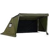 TOMOUNT Hauszelt Baumwolle 1 Person Minilite Unterschlupfzelt mit Innerzelt und Ofenloch für Zeltofen 4 Jahrzeit Campingzelt für Outdoor, Camping, Wandern, Trekking