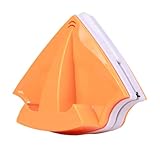 Fensterreinigungswerkzeug: Scheibenwischer für Glasreinigungsbürste, dreieckiges magnetisches Scheibenwischer, magnetisches und professionelles Reinigungsset für Glas