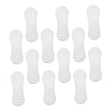 NAMOARLY 12 Stück Teiliges Wiederverwendbare Mull Windeln aus Weichem Atmungsaktivem Waschbare Tücher und Mullstoff Windeleinlagen in Praktischer Erbsenform Hautfreundlich für Jungen und