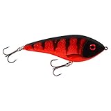 Westin Swim Glidebait - Jerkbait, Farbe:Fire, Länge/Gewicht/Schwimmverhalten:10cm / 34g / sinkend