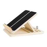 Qianly Stretching Board Kniebeugen Keilblock Fußstützenkissen Beinstrecker Verstellbares Fußneigungsbrett, Wadenstrecker für Im Fitnessstudio