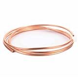 Bündel Hochreines 99,9% weiches rotes Kupferrohr for Klimaanlagen, Kupferspulenrohr mit 0,5 mm bis 12 mm Außendurchmesser Gebäude(3 meter x 6mm x 1.5mm)