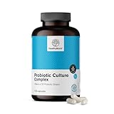 HealthyWorld® Probiotic Culture - Komplex Mikrobiologischer Kulturen - 120 Pflanzliche Kapseln - Darmflora, Verdauungsunterstützung - 20 Milliarden KBE pro Tagesdosis - 2 Monate Vorrat