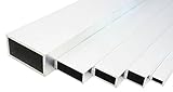 Aluminium Rechteckrohr Walzblankes Vierkantrohr 40x20x2 mm 2000mm