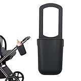 Getränkehalter für Kinderwagen, Getränkehalter, 13 x 8 x 7 x 29 cm, rutschfeste Silikon-Griffbefestigung mit Aufbewahrungstaschen, Getränkehalter für Golf, Karren, Fahrräder, Laufbänder, Picknick und