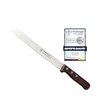 Marsvogel | Brotmesser 8' Bubinga | scharfe Klinge aus Solingen | ergonomischer Holzgriff | stilvolles Design | ideal für müheloses Schneiden von Brot und Gebäck