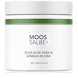 Moossalbe Plus, Mooscreme Gegen Falten, Moos Salbe Gesicht, Instant Effects Gesichts Anti Falten Antifaltencreme, Soforteffekt Moos Salbe für Gesicht & Gegen Falten, für alle Hauttypen, 100g (1)