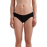 Dilling Merino Slip für Damen - Unterhose aus Bio Wolle Schwarz 42