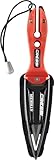 CRESSI Unisex-Adult Striker Knife Tauchermesser, Rot/Schwarz, 22 cm
