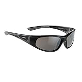 ALPINA FLEXXY JUNIOR - Verspiegelte und Bruchsichere Sonnenbrille Mit 100% UV-Schutz Für Kinder, black-grey gloss, One Size