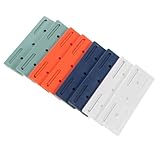 Angoily 8 Stück Teiliges Power Strip Wandorganizer Selbstklebender Starker Steckdosenhalter aus Robustem Einfache Montage Hohe Tragkraft Praktisch für Steckdosenleisten in Haushalt und