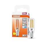 Osram SPECIAL T26 FIL 55 kleine LED-Speziallampe mit Sockel E14, schlanke Form, 4,9W, 730lm, 4000K, kaltweißes Licht, gute Rundumlichtausstrahlung, lange Lebensdauer, 3 Jahre Garantie