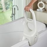 Badewannen Einstiegshilfe für Senioren, badewannen einstiegshilfe, Rutschfeste Halterung aus PE-Blasformmaterial mit Befestigung ohne Bohren, für mehr Sicherheit für Senioren, Schwangere, Kinder