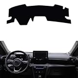 WSDZIOSG Passend für Toyota Yaris Cross XP210 2020–2024, Auto-Armaturenbrett-Abdeckung, rutschfester Teppich-Sonnenschutz, Armaturenbrett-Matte, Autozubehör