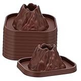 JOINPAYA 10 Stück Teiliges Vulkanmodell Experimentier für Kreative DIY Projekte Wissenschaftliche Spielzeuge für Realistischen Eruptionseffekten für Experimente und Kreative