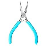 Spitzzange Flachzange Flachrundzange Lange Spitzzange Mini Flachspitzzange für Perlen Schmuckherstellung Schmuck Halskette Reparatur