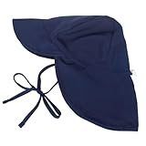 Generisch UPF 50+ sonnenmütze Baby, Sonnenhut Kinder, Uv Kleidung Schutz Dünne Sommermütze Mütze Leichte Cap Babymütze Sonnenschutz Sonnenmütze Frühling Sun HatDunkelblau 6-12 Monate