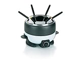 kela 66665 Elektro-Fondue, Öl-, Käse-, Fleisch- oder Schokoladenfondue, Für 6 Personen, 1,9 l, 800 W, Simplon, Mehrfarbig
