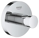 GROHE Start - Bademantelhaken (Material: Metall, verdeckte Befestigung), chrom, 41173000