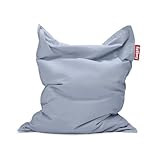 Fatboy Original Stonewashed Misty Blue Sitzsack | Klassischer Indoor Beanbag aus Baumwolle, Sitzkissen | 180 x 140 cm