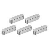 QUARKZMAN 5 Stk Rundkopf-Laschenkeile 5 x 5 x 18mm Kohlenstoffstahl Parallele Antriebswellen-Keilmaschine Keilnut Für Wellen Typ Befestigungsverbindung