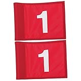 Toddmomy 1 Satz Golf Trainingsflaggen Praktische Fahnen Für Putting Training Und Langlebig Für Golfplätze Und Übungsbereiche 2 Stück