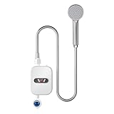 3500W Durchlauferhitzer Dusche Badezimmer Wasserhahn Warmwasserbereiter Digitalanzeige For Landhaus Cottage Hotel Energiesparend, Sofortheizung